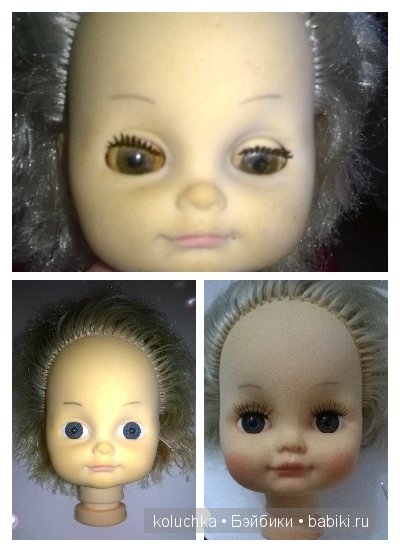 Работа кипит:) — Реставрация и преображение кукол: ремонт (фото 4)