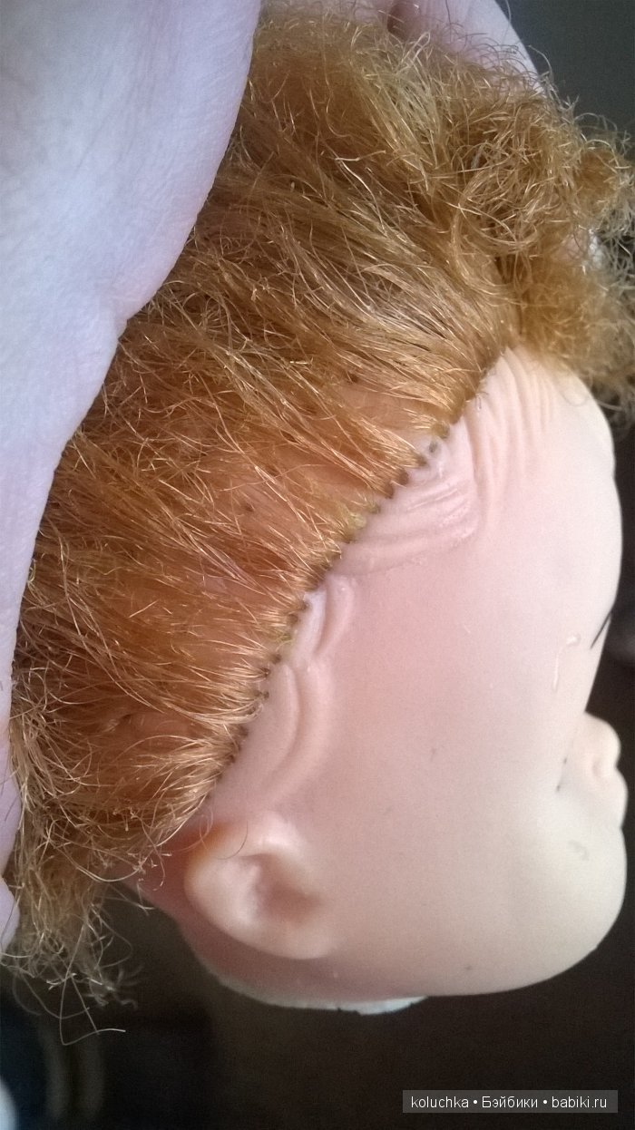 Работа кипит:)часть 2 — Реставрация и преображение кукол: ремонт (фото 3)