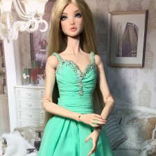 Образ сложился. Авторская шарнирная кукла Блер от А.Добряковой