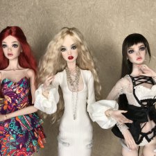 Мои райские птички. Часть 2. Куклы Анны Добряковой