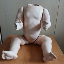 Антикварное тело для куклы бэбика