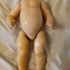 Антикварное тело для куклы бэбика