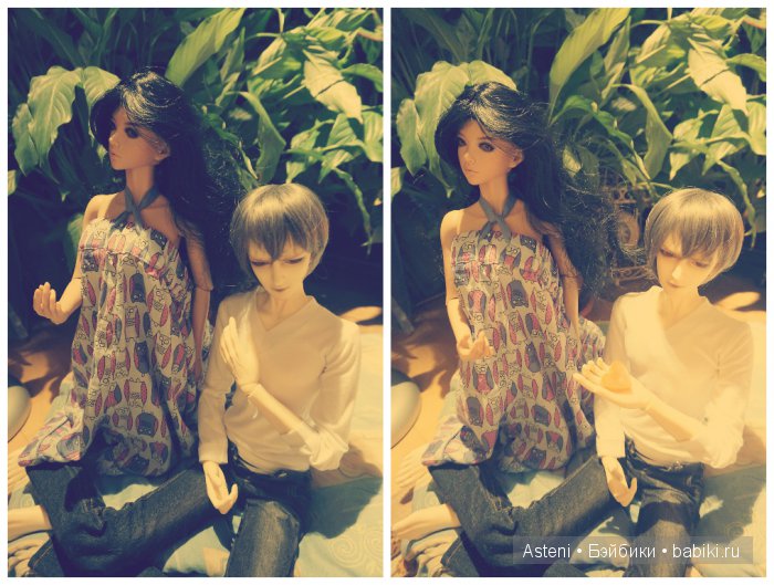 Я останусь — Фотоистории с куклами BJD (БЖД): сериалы