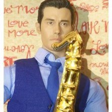 Влюблённый саксофон. Кукла Phicen