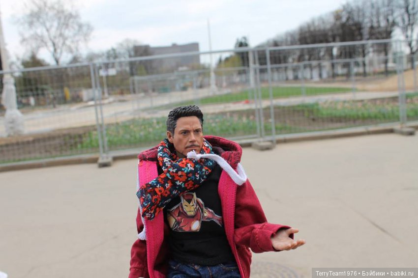 Железный человек: приключеня без брони. Макет Москвы на ВДНХ