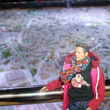 Железный человек: приключеня без брони. Макет Москвы на ВДНХ