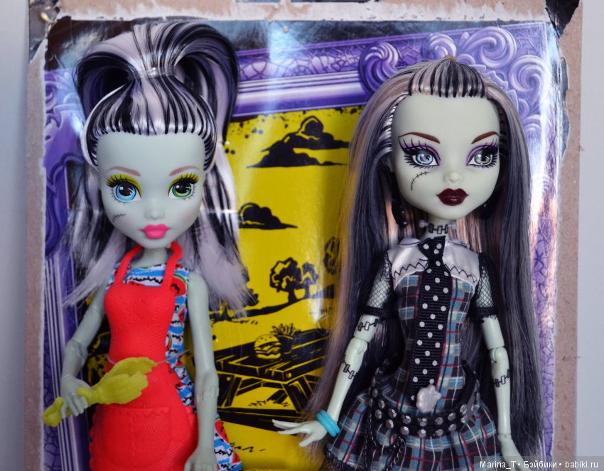 Аливия Штеин, Аливия Штейн, Alivia Stein, Френки Штеин, Фрэнки Штеин, Фрэнки Штейн, Перезапуск Монстер Хай, Монстр Хай, Frankie Stein, Monster High