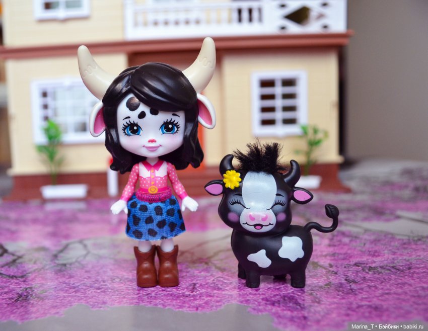 энчантималс, сильваниан фэмилис, rnchantimals, sylvanian families, cambrie cow