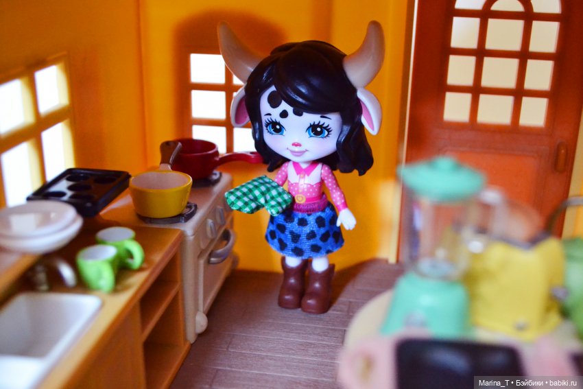 энчантималс, сильваниан фэмилис, rnchantimals, sylvanian families, cambrie cow