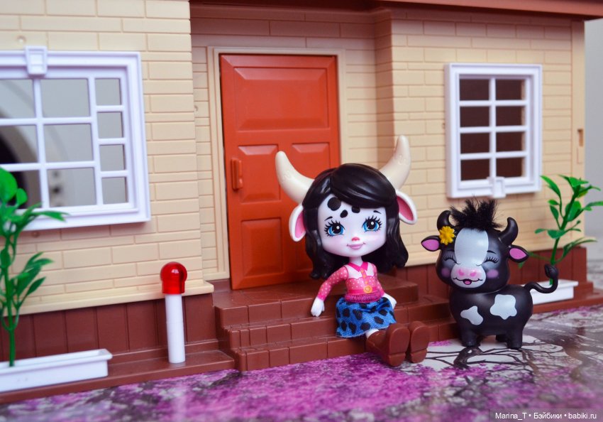 энчантималс, сильваниан фэмилис, rnchantimals, sylvanian families, cambrie cow