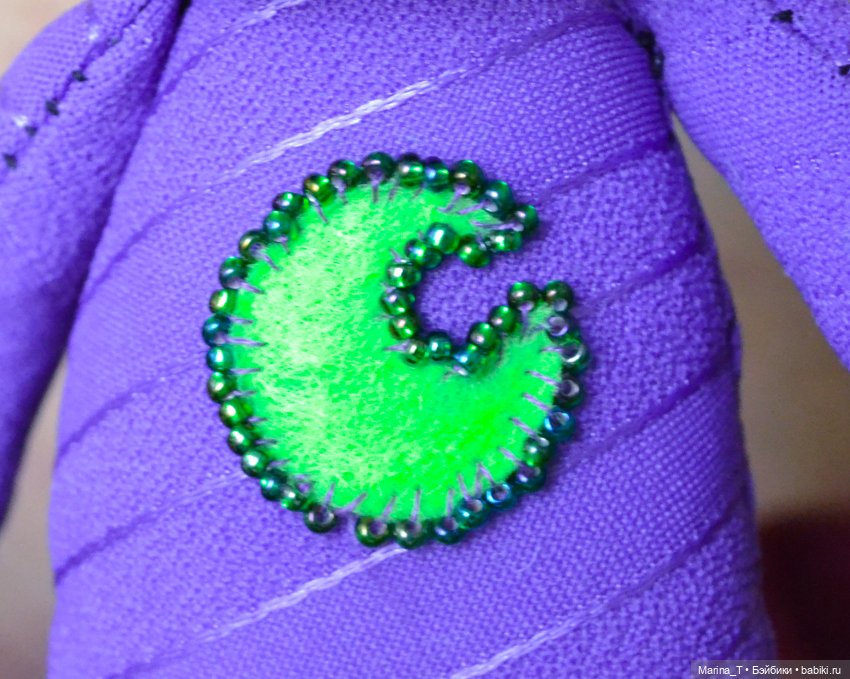 кукла ручной работы, hand made, teddy doll, тедди долл, вышивка бисером, брошь, брошь бисером, луна