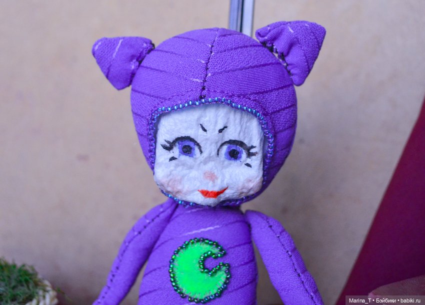 кукла ручной работы, hand made, teddy doll, тедди долл, вышивка бисером, брошь, брошь бисером