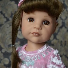 Ханна именинница - моя третья куколка от Готц