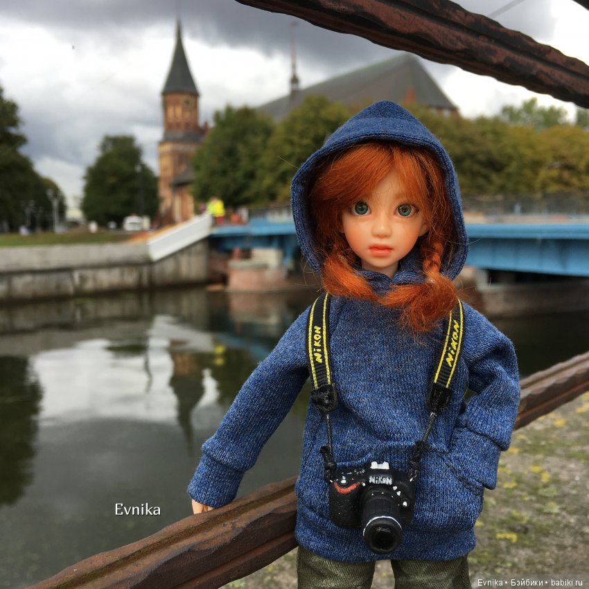 Дождь нам не помеха. Таша и Эльза в Калининграде