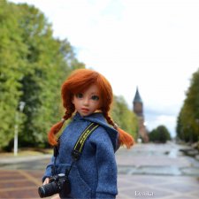 Дождь нам не помеха. Таша и Эльза в Калининграде