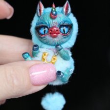 игрушка ручной работы единорог