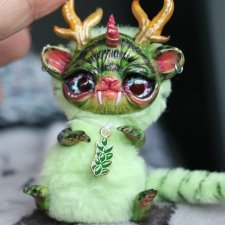 игрушка ручной работы лесной тигренок)