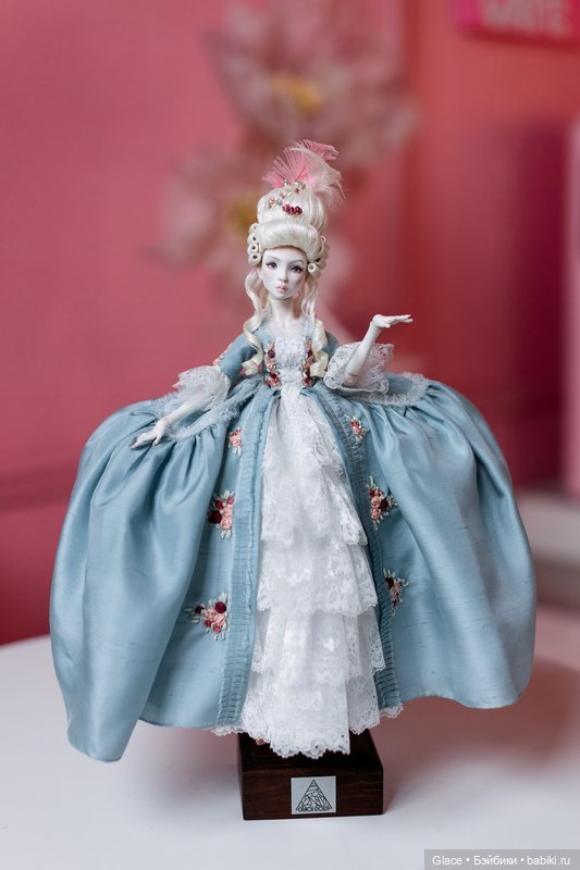 Авторская шарнирная кукла Мария-Антуанетта (фото 2)