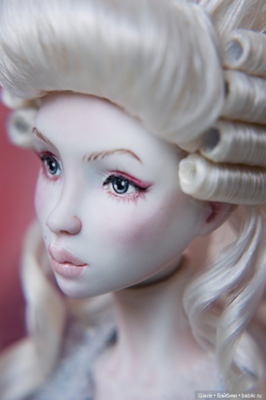 Авторская шарнирная кукла Мария-Антуанетта