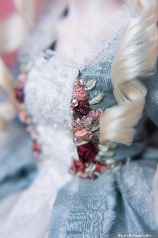 Авторская шарнирная кукла Мария-Антуанетта