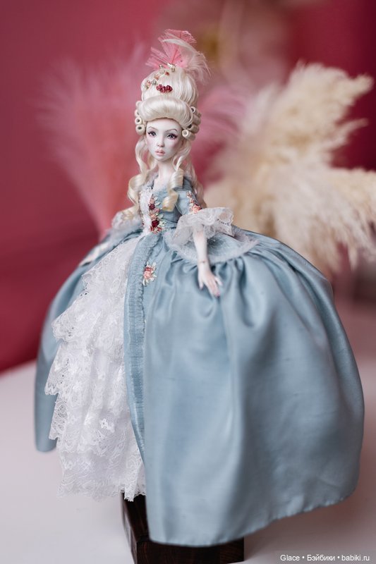 Авторская шарнирная кукла Мария-Антуанетта (фото 8)