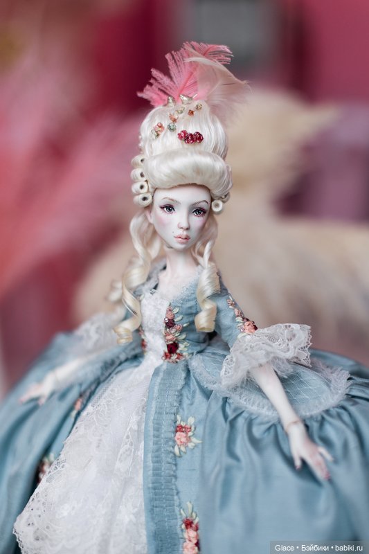 Авторская шарнирная кукла Мария-Антуанетта (фото 10)