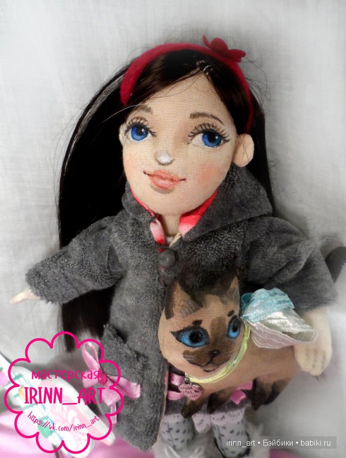 Приветствую всех! Кукла текстильная Мэлли от мастерской IRINN_ART (фото 2)