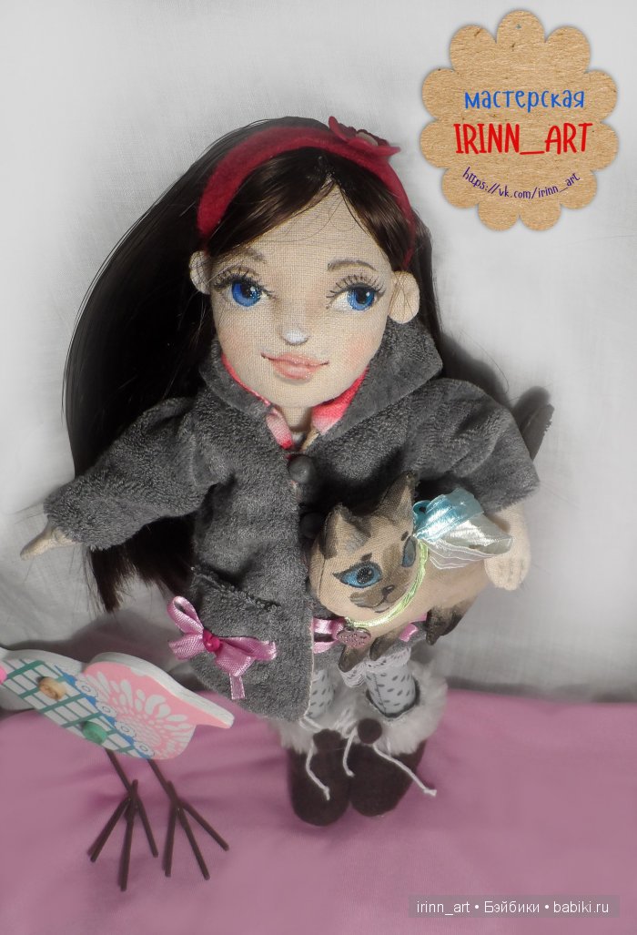 Приветствую всех! Кукла текстильная Мэлли от мастерской IRINN_ART