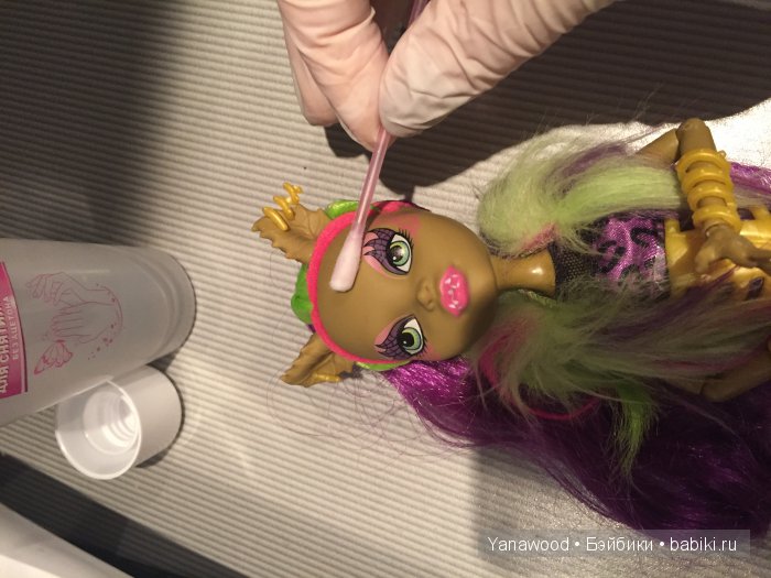 Перерисовка куклы Monster High. Кловенера