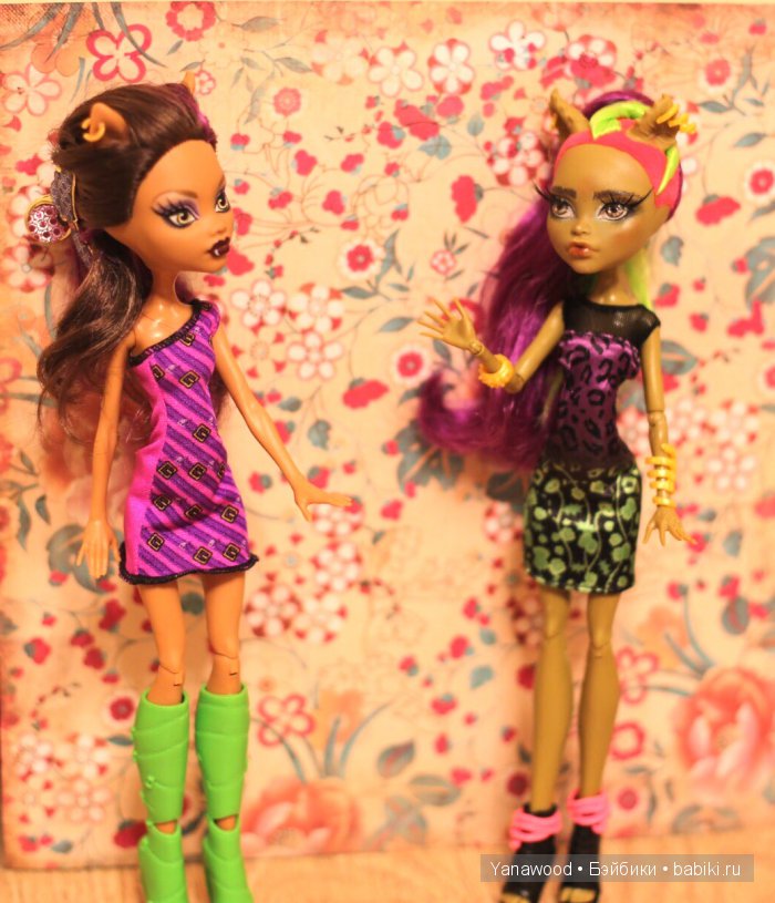 Перерисовка куклы Monster High. Кловенера