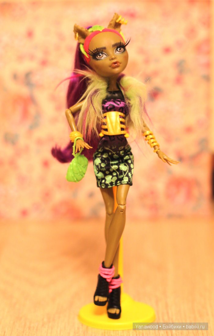 Перерисовка куклы Monster High. Кловенера (фото 10)