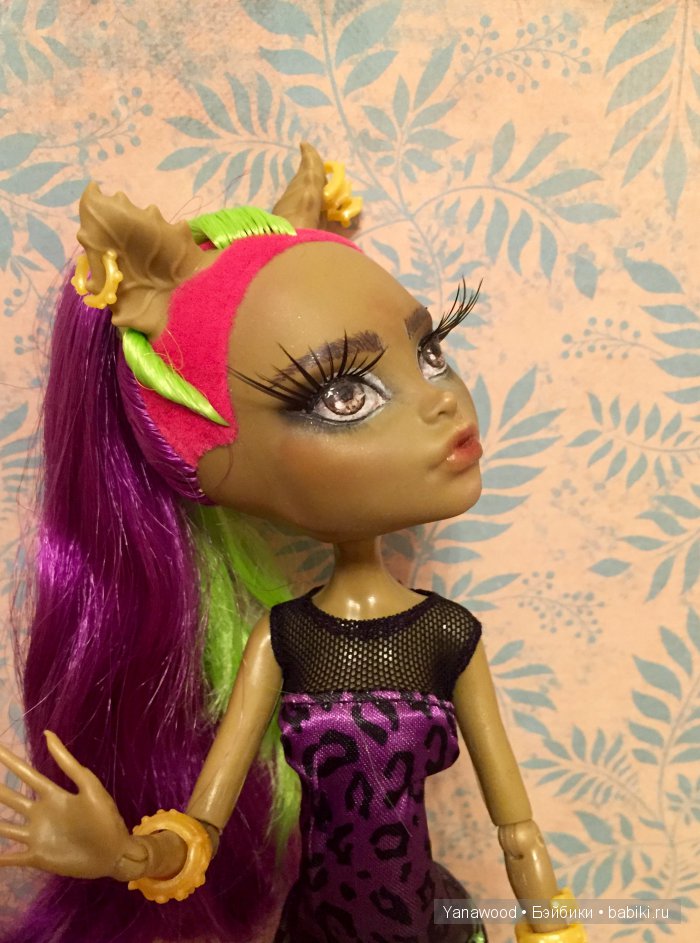 Перерисовка куклы Monster High. Кловенера (фото 7)