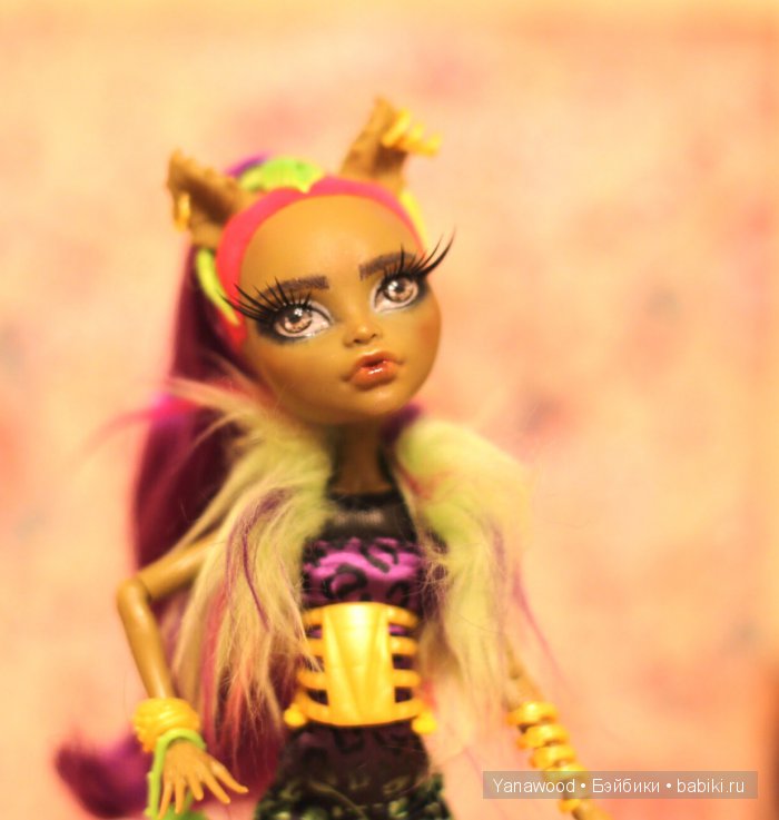Перерисовка куклы Monster High. Кловенера (фото 8)