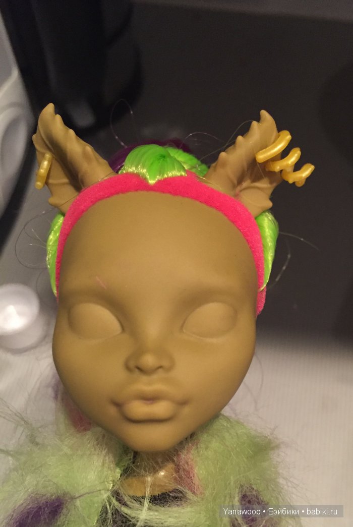 Перерисовка куклы Monster High. Кловенера (фото 3)