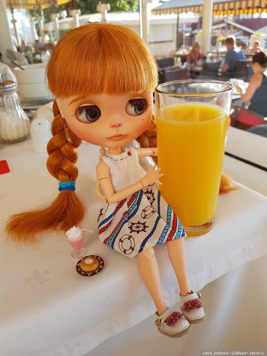 Блайз на море — Куклы Blythe (Блайз) ООАК: кастом