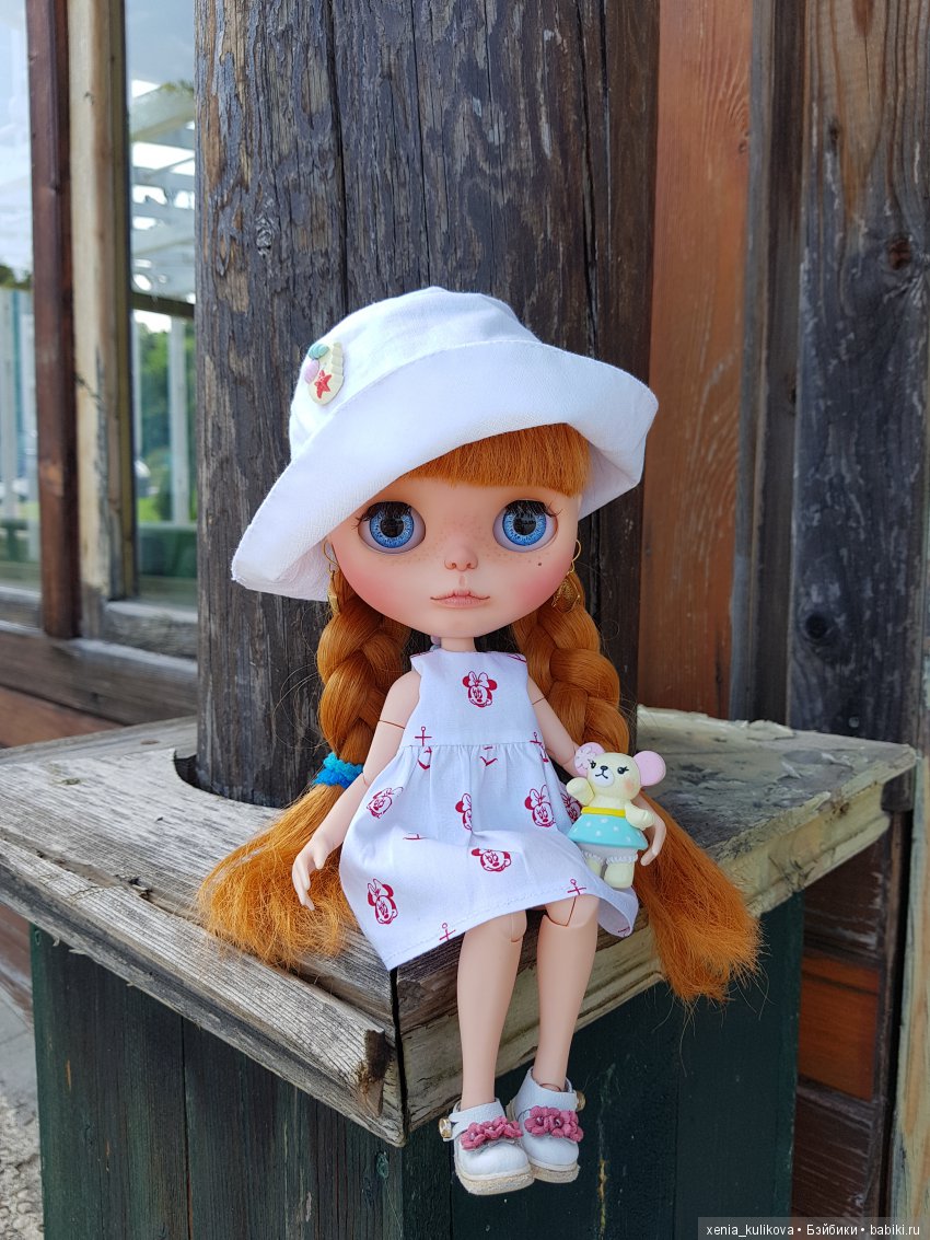 Блайз на море — Куклы Blythe (Блайз) ООАК: кастом