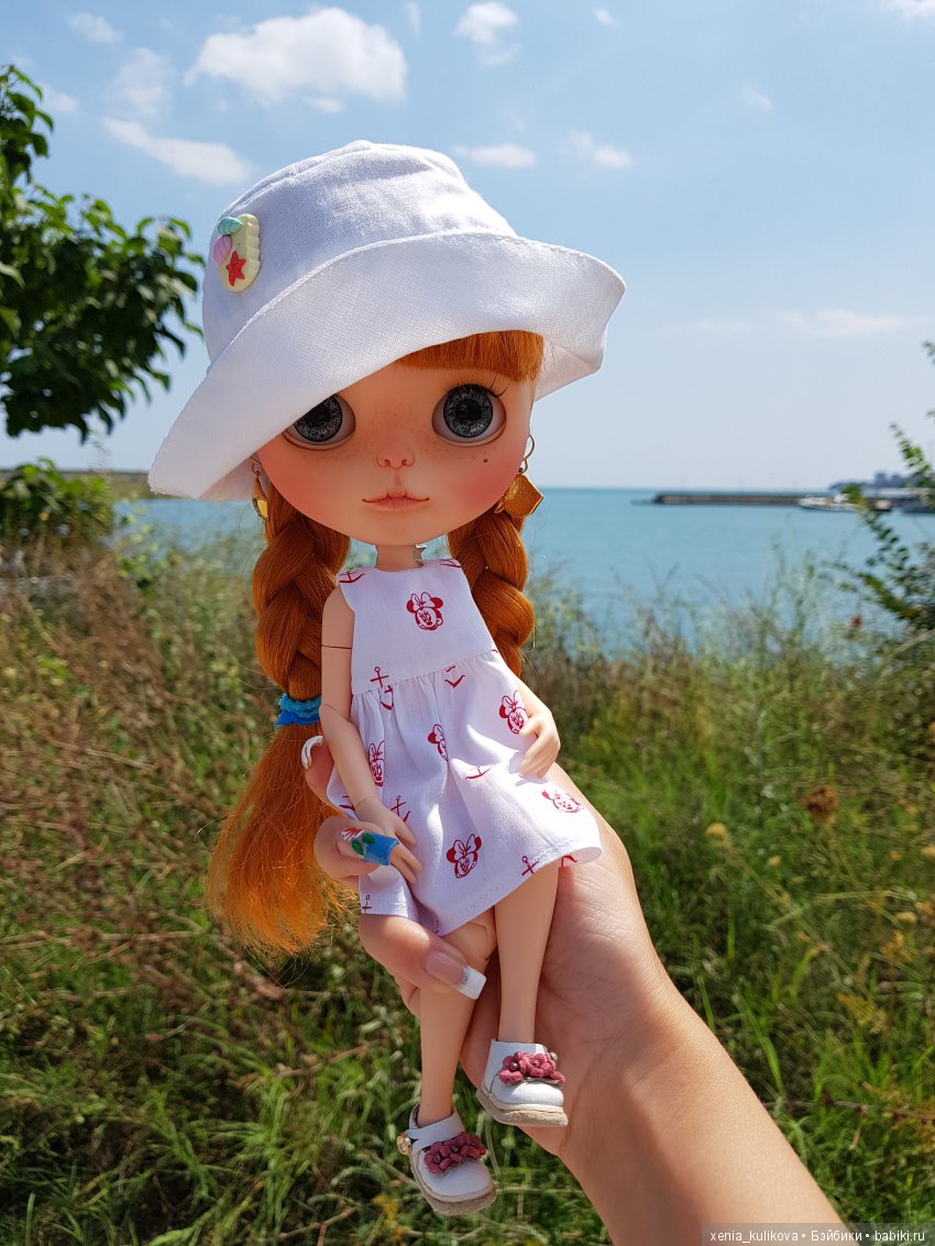 Блайз на море — Куклы Blythe (Блайз) ООАК: кастом (фото 8)