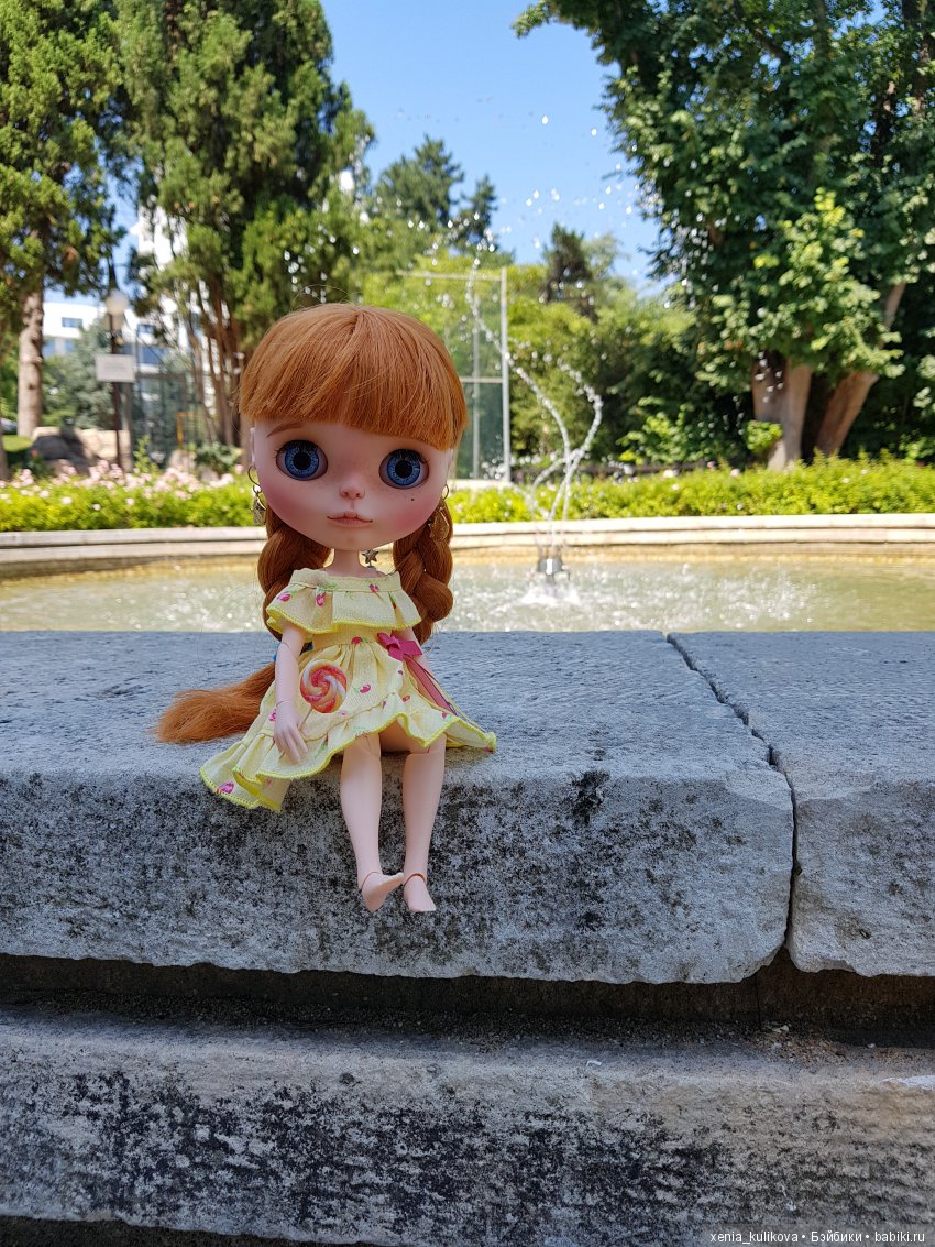 Блайз на море — Куклы Blythe (Блайз) ООАК: кастом