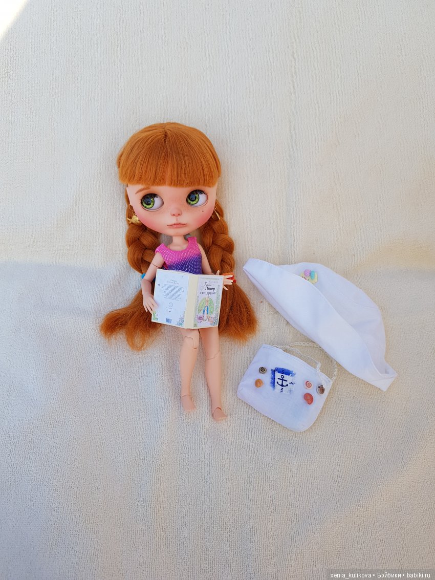 Блайз на море — Куклы Blythe (Блайз) ООАК: кастом