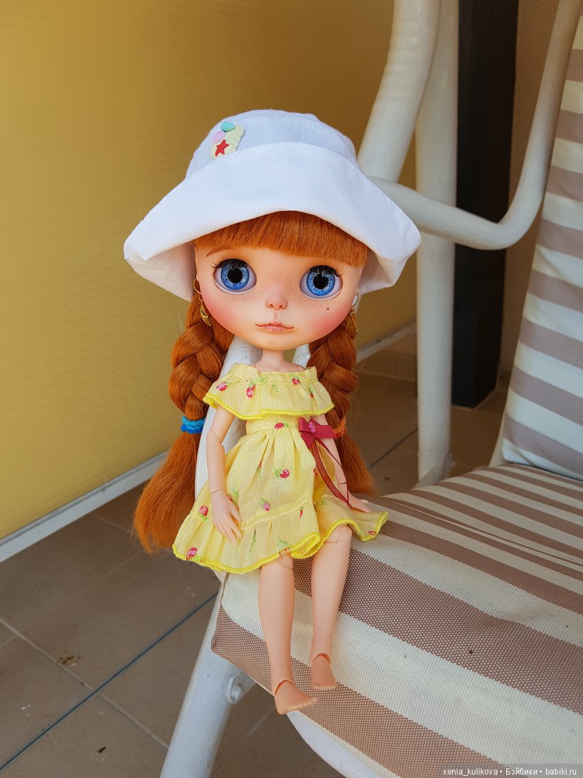 Блайз на море — Куклы Blythe (Блайз) ООАК: кастом