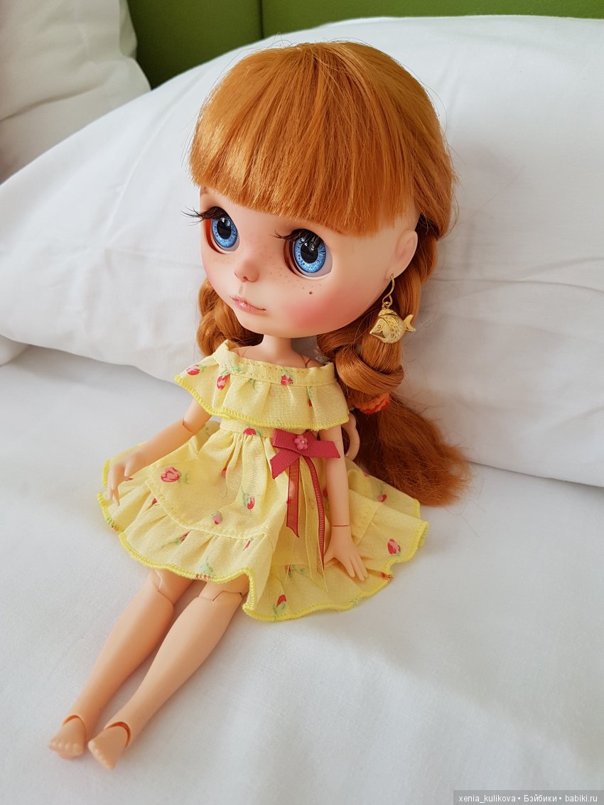 Блайз на море — Куклы Blythe (Блайз) ООАК: кастом