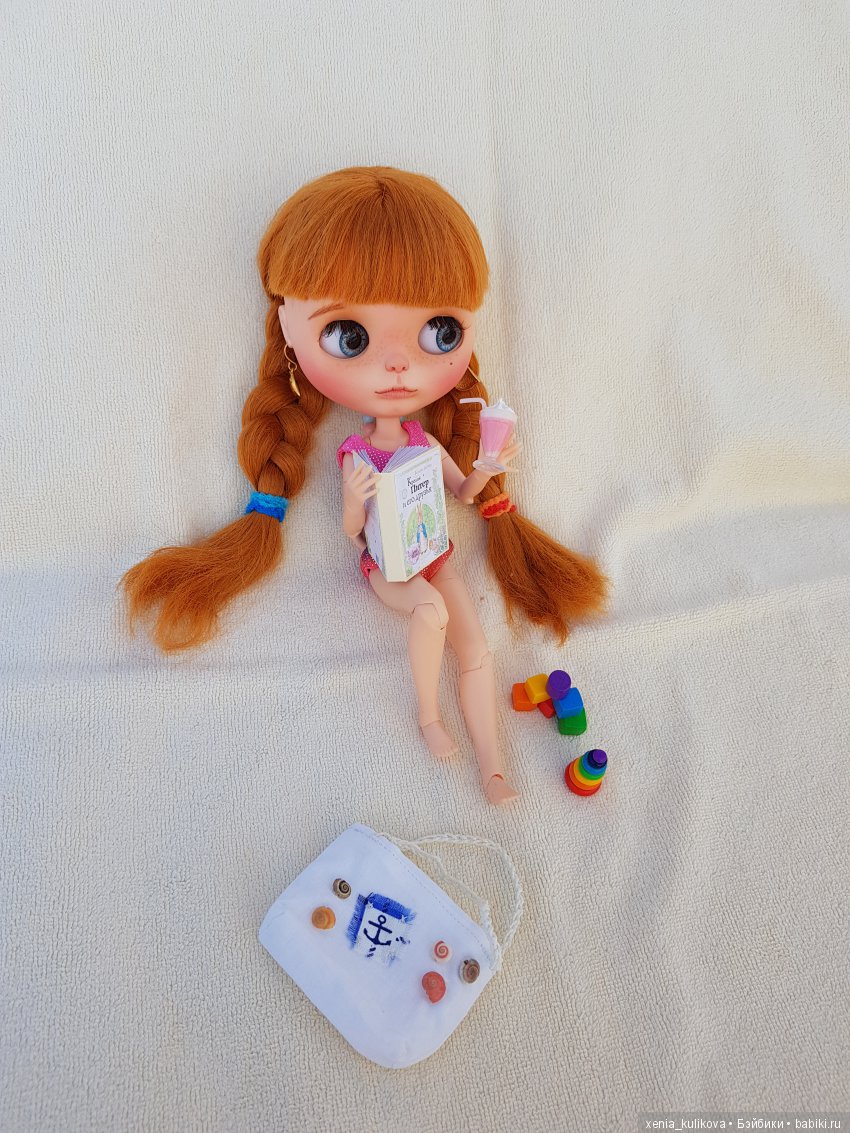 Блайз на море — Куклы Blythe (Блайз) ООАК: кастом