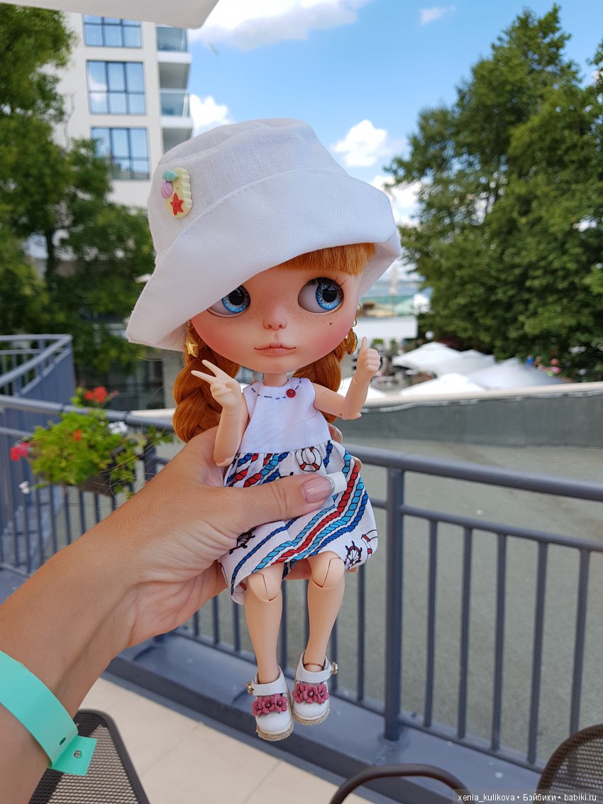 Блайз на море — Куклы Blythe (Блайз) ООАК: кастом