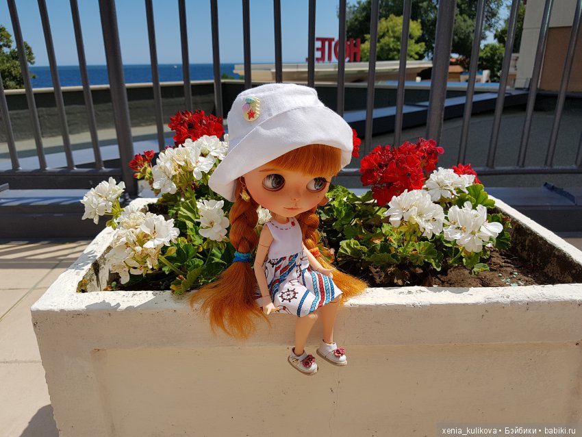 Блайз на море — Куклы Blythe (Блайз) ООАК: кастом