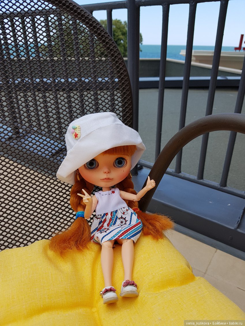 Блайз на море — Куклы Blythe (Блайз) ООАК: кастом
