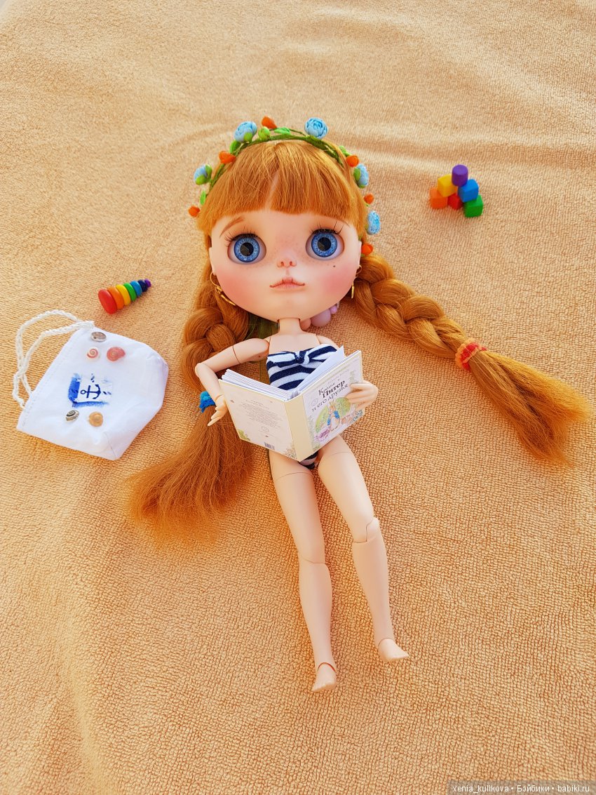 Блайз на море — Куклы Blythe (Блайз) ООАК: кастом