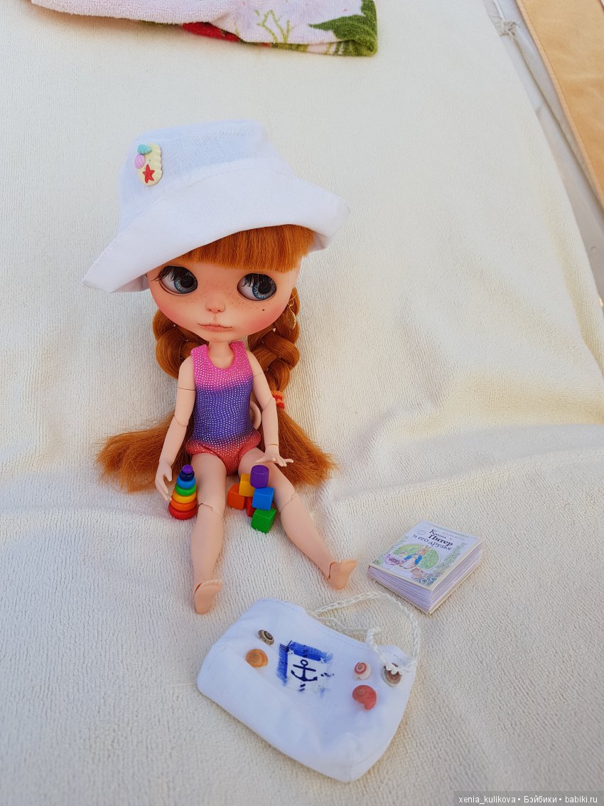 Блайз на море — Куклы Blythe (Блайз) ООАК: кастом
