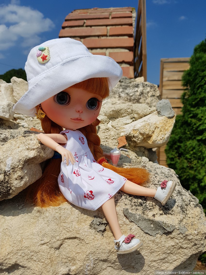 Блайз на море — Куклы Blythe (Блайз) ООАК: кастом (фото 5)