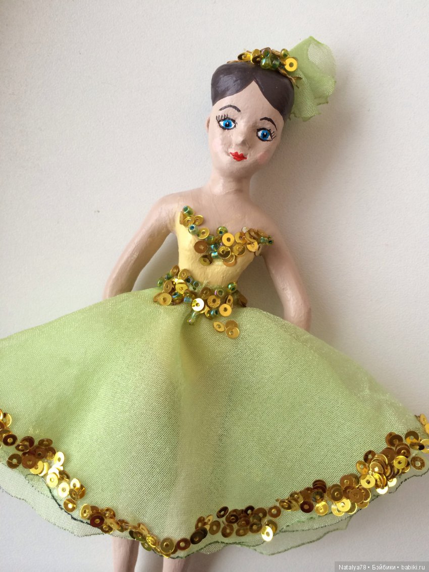 Куклы из самозастывающей глины