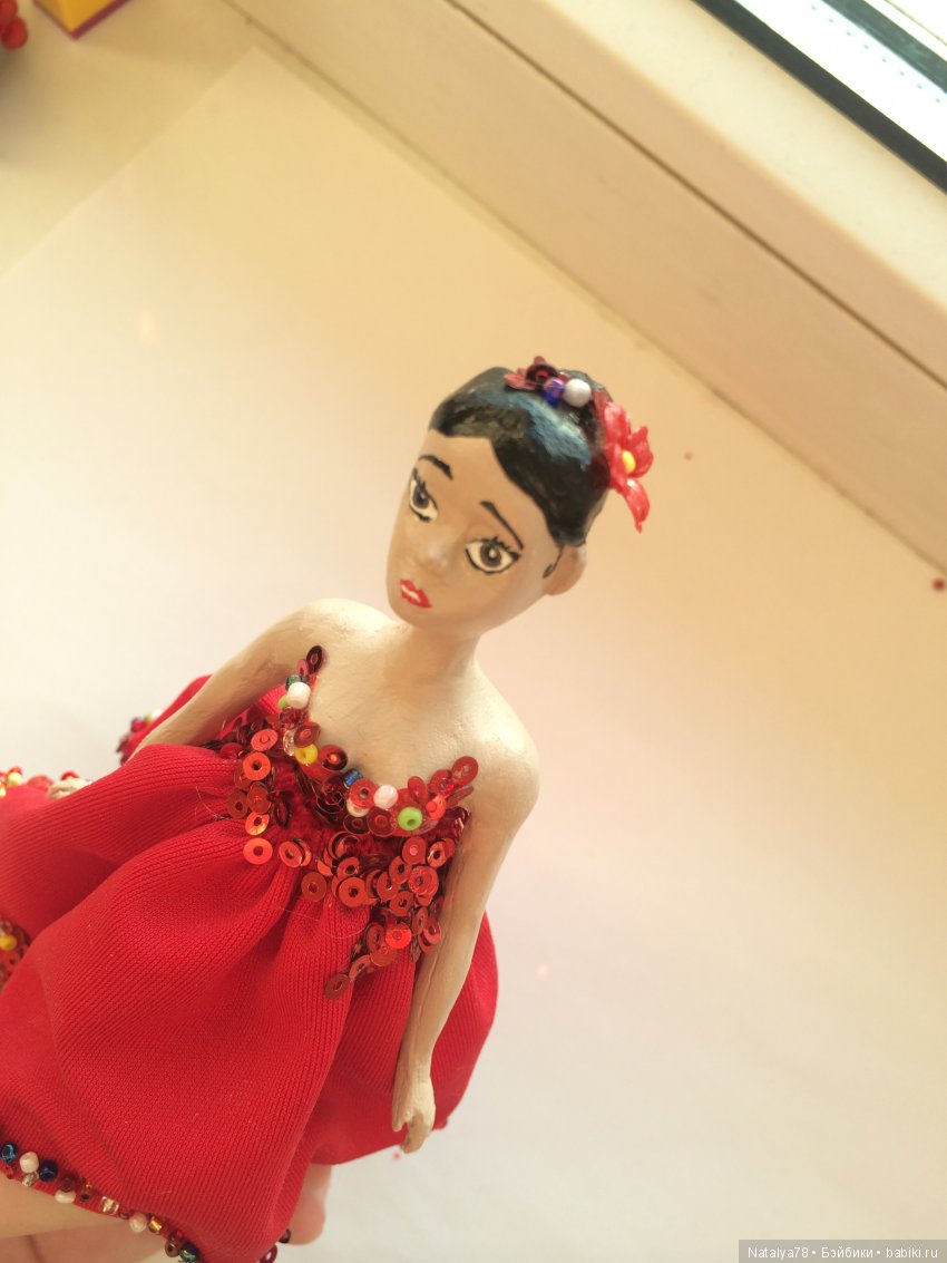 Куклы из самозастывающей глины